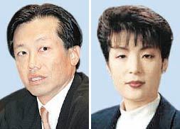 김원수 유엔 사무총장 특보(왼쪽)와 박은하 유엔 주재 한국대표부 참사관. 동아일보 자료사진