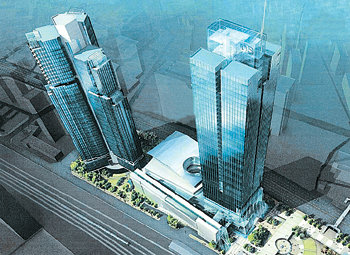 대성 드림스퀘어 조감도.