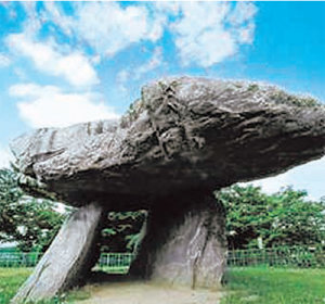 세계문화유산으로 지정된 강화도 고인돌. 사진 제공 인천시