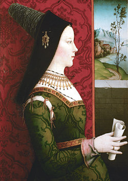 니클라스 라이제 작 ‘마리아 드부르고뉴의 초상’.