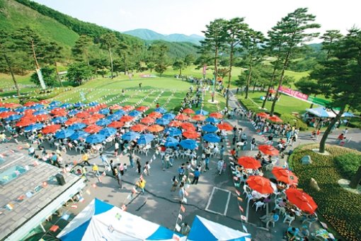 올해로 7년째 경기 파주시 서원밸리GC에서 열린 ‘그린콘서트’가 큰 호응을 얻고 있다. 사진 제공 서원밸리GC