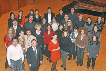 28일 개막하는 제3회 서울국제음악콩쿠르에서 열전을 펼칠 각국의 참가자들. 변영욱 기자