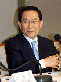 29일 오전 서울한국프레스센터에서 열린 대선후보초청 관훈토론회에 참석한 이회창후보. 안철민 기자