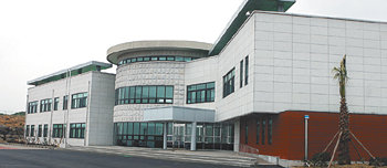 다음 달 개관하는 제주 서귀포시 국가태풍센터. 연합뉴스