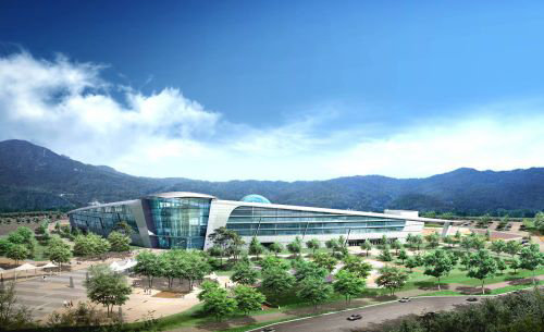 올해 말에 문을 열 과천국립과학관 조감도