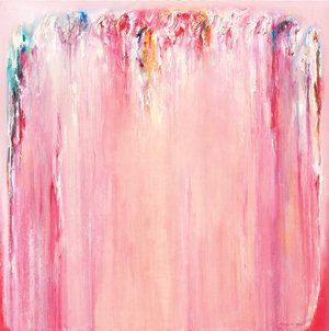 문미애의 ‘무제’(122x122cm). 젊은 감성이 담긴 1960년대 중반 작품으로 부드러움과 긴장, 분방함과 절제가 조화를 이루고 있다. 사진 제공 환기미술관