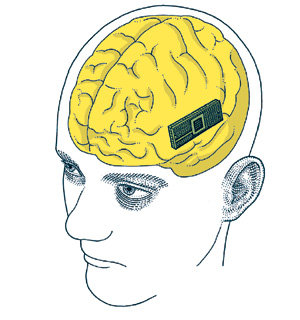 뇌에 언어칩을 이식해 누구나 외국어 능통자가 될 수도 있다.