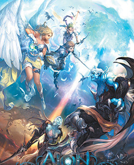 엔씨소프트가 ‘리니지’의 대를 이을 차기 대작으로 개발 중인 게임 ‘아이온’은 첨단 3D 그래픽 기술을 동원해 아름답고 사실적인 영상미를 추구한 작품이다. 사진 제공 엔씨소프트