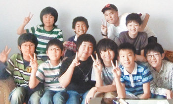 초등학생 UCC 동호회 ‘물렁지’ 회원들. 김지현  기자