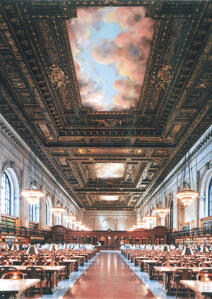 한 해 120만 명이 드나드는 뉴욕공공도서관의 중앙열람실. 화려한 장식과 웅장한 공간감을 강조하는 보자르 건축양식이 잘 드러나 있다. 사진 제공 뉴욕공공도서관