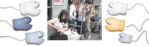 2005년 국내외 인터넷을 달군 한국의 ‘개똥녀 사건’. 지하철에서 한 젊은 여성이 애완견의 배설물을 치우지 않았다가 누리꾼의 뭇매를 맞았다. 동아일보 자료 사진