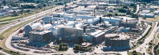 스웨덴 제약기업 아스트라제네카의 세계 13개 연구센터 중 원조 격인 묄른달 연구개발센터 전경. 스웨덴 제2의 도시 예테보리 남쪽에 위치해 있다. 사진 제공 아스트라제네카