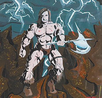 제1회 양현미술상 수상자 캐머런 제이미 씨의 드로잉. 사진 제공 양현재단