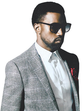최근에 4집 ‘808s&Heart break’를 발표한 칸예 웨스트. 사진 제공 유니버설뮤직