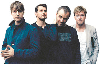 스코틀랜드 록 밴드 트래비스. 3월 1일 서울 송파구 방이동 올림픽공원 내 올림픽홀에서 국내 첫 단독 공연을 펼친다. 사진 제공 옐로우나인