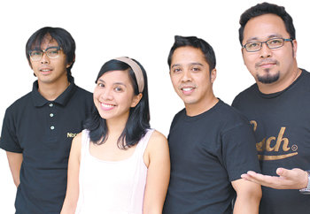 국내 TV CF에 삽입된 곡 ‘선데이 애프터눈’ 등을 부른 인도네시아 4인조 팝 밴드 ‘모카’. 왼쪽부터 리코, 아리나, 인드라, 토마. 정양환 기자