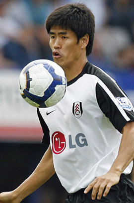 풀럼 설기현. 포츠머스=AFP 연합뉴스