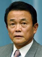 아소 다로 일본총리. ⓒ로이터, 무단전재 및 재배포 금지