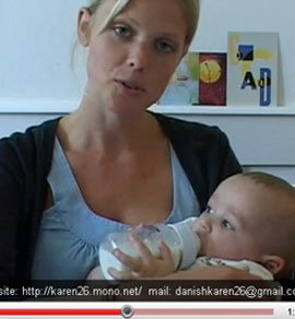 덴마크 관광청이 자국의 관광 홍보를 위해 유튜브에 올렸다가 삭제한 문제의 동영상. 화면 속 여성은 아기와 무관한 직업 배우인 것으로 드러났다. 유튜브 화상 캡처