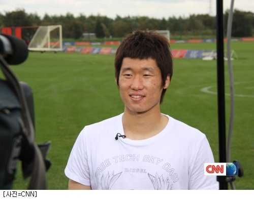 CNN ‘아이 온 사우스 코리아’  한국 대표 스포츠스타로 출연한 박지성.