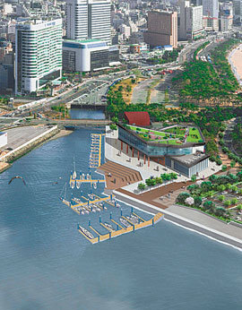 해운대 동백섬 주변 나루에 들어설 예정인 해양레저기지 조감도. 사진 제공 해운대구청