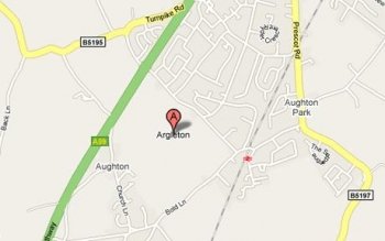 ‘구글 맵스’에 나오는 아글레튼(Argleton) 도시. 구글맵스 캡쳐 화면