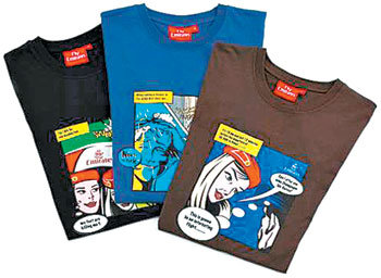 톡톡 튀는 팝아트를 마케팅에 접목하는 기업이 늘고 있다. 에미레이트항공은 ‘행복한 눈물’로 국내에 잘 알려진 리히텐슈타인풍의 팝아트를 접목한 홍보물을 제작해 눈길을 끈다. 사진 제공 에미레이트항공