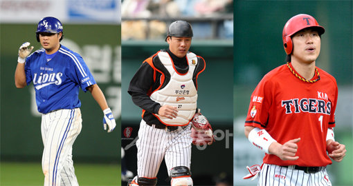 박한이 ·최기문· 장성호. 스포츠동아DB