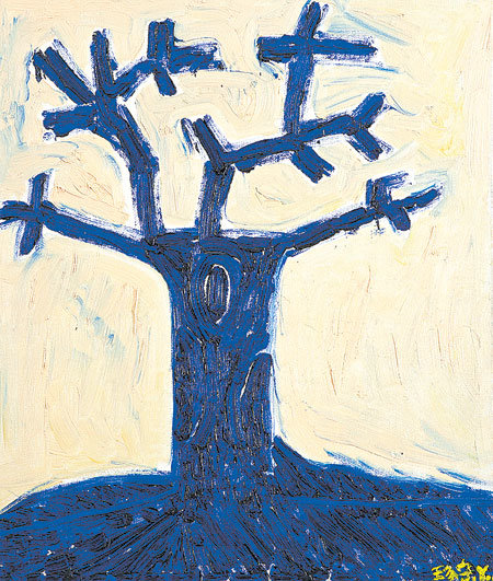 겨울나무 유진수, 그림 제공 포털아트