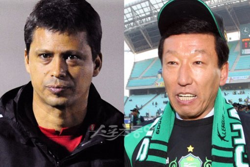 파리아스 포항 감독-최강희 전북 감독.스포츠동아DB