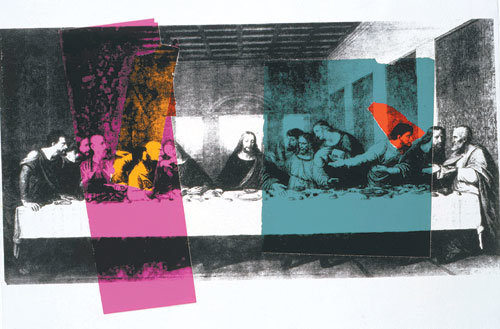 최후의 만찬 (실크스크린, 60.3×79.7cm, 1986)