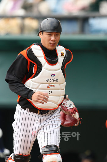 포수 최기문. 스포츠동아 DB