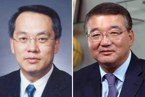 현대차 김용환 사장(좌) 현대모비스 정석수 사장(우). 동아일보 자료 사진