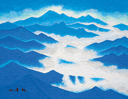 산의 기운 이춘환, 그림 제공 포털아트