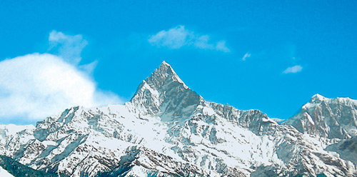‘풍요의 여신’이라는 뜻의 안나푸르나는 히말라야 8000m 이상 14개 봉우리 중 정상 등정자가 가장 적은 험난한 봉우리다. 동아일보 자료 사진