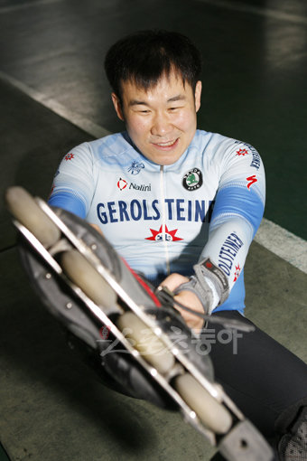 1시간만에 스케이트 신고 폴짝