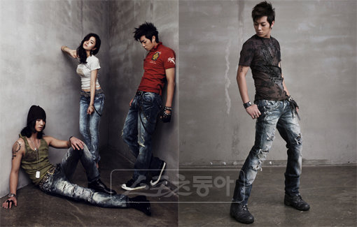 신세경-윤두준 청바지 화보.