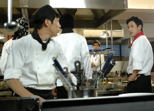 요리사들의 세계를 다룬 드라마 ‘파스타’의 한 장면.