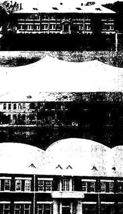신사참배를 거부해 폐교당한 학교들의 모습. 1937년 9월 8일 동아일보에 실린 사진이다. 동아일보 자료 사진