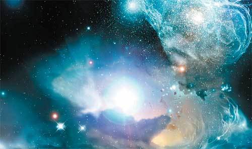 한국 과학자가 포함된 국제 연구진이 ‘빅뱅’을 작은 규모로 재현한 ‘미니빅뱅’에 성공했다. 미니빅뱅은 초기 우주를 낳았다. 사진 제공 NASA