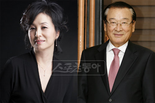 중견배우 김미숙·이순재(왼쪽부터). 스포츠동아DB