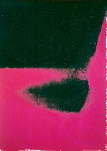 그림자(실크프린트에 다이아몬드 가루·109.2x77.5cm·1979년) ⓒThe Andy Warhol Foundation for the Visual Arts, Inc.