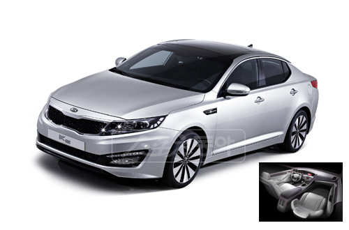 바이오케어 온열시트 등 첨단 사양이 대거 장착해 관심을 끌고 있는 기아차의 중형 세단 K5. [사진제공=기아자동차]