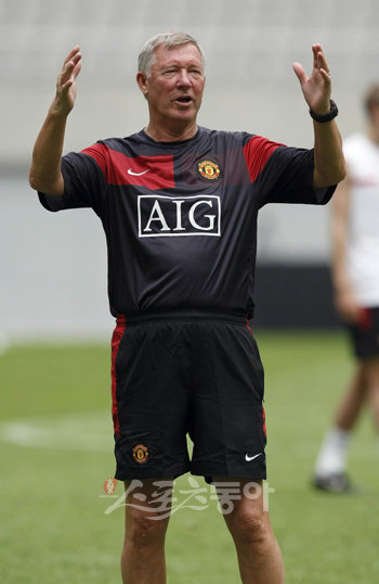 맨유의 퍼거슨 감독. 스포츠동아 DB