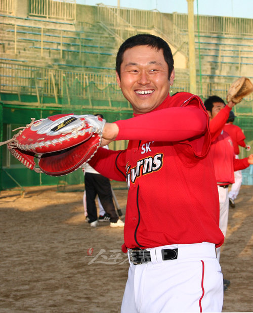 SK 박경완. 스포츠동아 DB