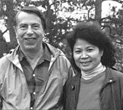 에드워드 스타들만 교수(왼쪽)와 아내 이옥영 교수의 다정했던 생전 모습. 사진 제공 고려대