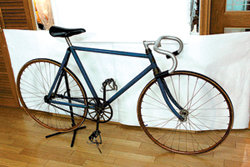 일제강점기 엄복동 선수가 탔던 자전거. 1910∼14년 영국에서 만들었다. 사진 제공 문화재청