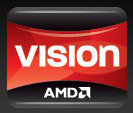 AMD 울트라씬 노트북은 ‘비전(베이직)’이라는 스티커를 보면 알 수 있다