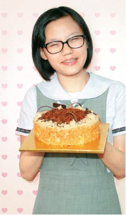 호텔 제빵사가 꿈인 서울 정원여중 3학년 김수현 양.