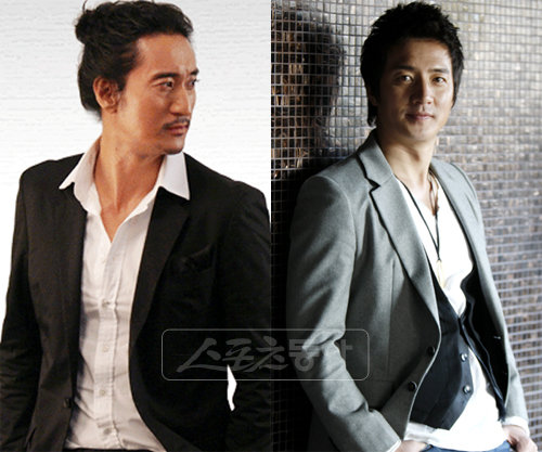 배우 신현준 정준호.